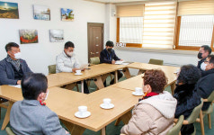 대전 대덕구, 법동 경부고속도로 통과박스 확장 건의 주민대표와 면담