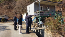 마산합포구, 구산면 난포리 농지 진입로 설치요구현장 점검