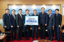 창원기독교연합회, 창원특례시에 설맞이 사랑의 쌀 기탁