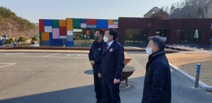 마산합포구, 설 연휴 대비 진동묘원 일원 교통대책 점검