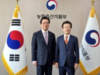 조규일 진주시장, 정황근 농림축산식품부 장관과 소통