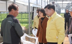 이상근 고성군수, 취나물 재배농장 찾아 애로사항 청취