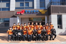 홍영근 전남소방본부장, 장성소방서 및 보해양조 방문