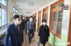 설동호 대전시교육감, 대전보성초 새봄교실 현장 방문
