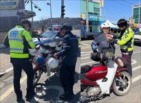 충남 서천경찰서, 이륜차·PM 법규위반행위 집중단속 나선다