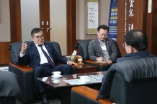 김기웅 서천군수, 해양바이오 산업 발전 상호협력방안 모색
