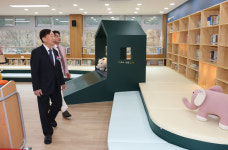 장동초, 다목적체육관 일신우일신관 개관식 개최