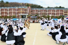 사천초등학교서 기미년 독립만세운동 재현