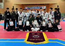 경일대 태권도부, 전국대학태권도개인선수권대회서 5인조 단체전 1위