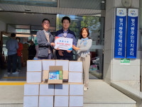 진주시 평거동 대양약국, 저소득층 어르신 건강 위해 파스 꾸러미 기탁