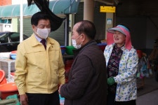 이상근 고성군수, 낙후된 영오시장, 올해 시설현대화 사업 시행