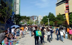 마산회원구 주최 제40회 마산길마켓 시민들로 북적