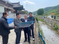 마산회원구, 구슬골천 중리삼거리 일원 침수우려지역 점검