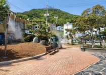 남해군, 기후변화 대응 친환경 야외냉방장치 설치