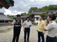 김창덕 산청부군수, 노후·고위험시설 현장점검