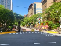 부산 남구, 어린이보호구역 통학로에 색을 더하다