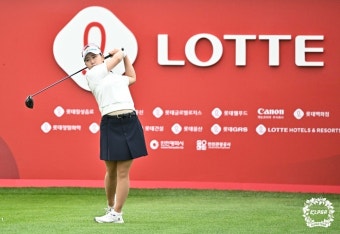 KLPGA, 정윤지 버디쇼 단독 선두, 최혜진 2위 '롯데 오픈' 2R