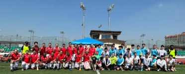 평택시-캠프 험프리스, 친선 축구경기...친선과 화합 도모