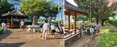 경산시 자인면 직원들, 경산자인단오제 성공기원 위한 자원봉사 펼쳐