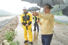 충남 천안시, 하천변과 집중호우 피해 현장 신속 복구