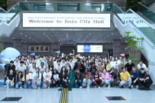 세계 14개국 대학생들이 참여한 진주투어 원더풀~