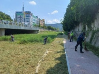 걷고 싶은 산책로 의창구 팔룡동 내동천