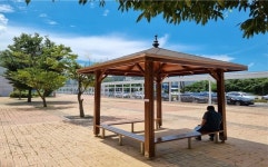 창원특례시, 창원중앙역 택시승강장 근처 무더위쉼터 조성