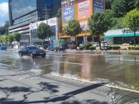 마산회원구, 봉양로 쿨링&클린로드 시스템 가동