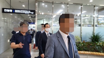 박상돈 천안시장, 공직선거법 위반 혐의 재판서 '호위무사?' 등장