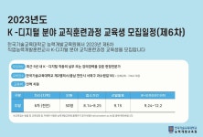 한국기술교육대학교 능력개발교육원,  K-디지털분야 직업훈련교사 교육생 모집