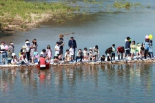사천시 환경보호단체 더 좋은 사천 제7회 치어방류 행사 성료
