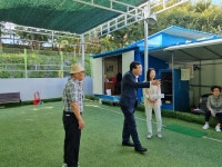 마산합포구, 서성게이트볼장 찾아 시설점검과 의견 청취