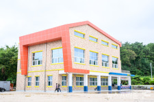 남해군 도마초등학교, 신식 급식소 및 체육관 개관