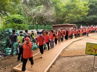 성산구 통장협의회, 성주사 황토곰숲길 일원 추석맞이 환경정비