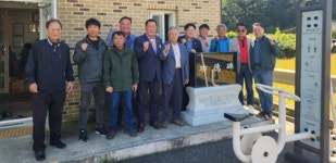 안성시의회, 원곡면 성주리 진영석, 진장선 부자의 공덕비 제막식