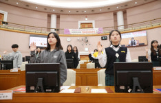 청란여중 학생들, 청소년 관점에서 의정활동 체험