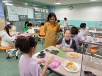 대전갈마초, 채소는 나의 친구...텃밭가꾸기 체험