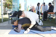 영남이공대, 지역주민 대상 건강 돌봄 봉사활동 전개