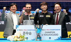 휴온스 헬스케어 레전드 최성원, PBA 타이틀 스폰서 대회 우승