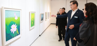 함양문화예술회관 전시실서 제2회 함양한국화전