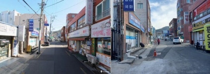양산시 중앙동행정복지센터 일원 전선 지중화사업 완료