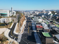 진주시, 10호광장 동편~여중오거리 간 도시계획도로 개통