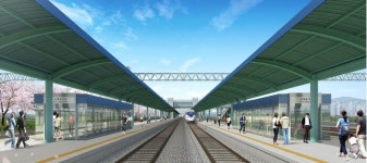 양산 물금역서 KTX 열차 타고 서울 간다