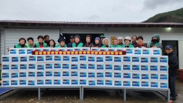하동군 청암면, 청학골 김장 나눔으로 이웃에 온정