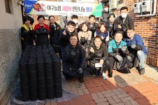 대구농협 두레봉사단, 사랑의 연탄 5천8백장 나눔 실시