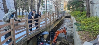 성산구, 안민소하천 준설현장 점검
