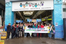 천영기 통영시장, 설 앞두고 전통시장 찾아 상인∙시민들과 소통