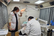 정명근 화성시장, 무료 진료봉사 현장 찾아 격려