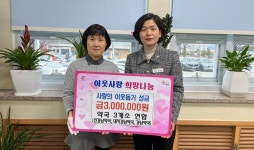 창녕지역 약국 3개소, 이웃돕기 성금 300만원 쾌척