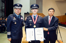 영진전문대, 공군 부사관학군단 제8기 임관식 가져..하사 38명 배출